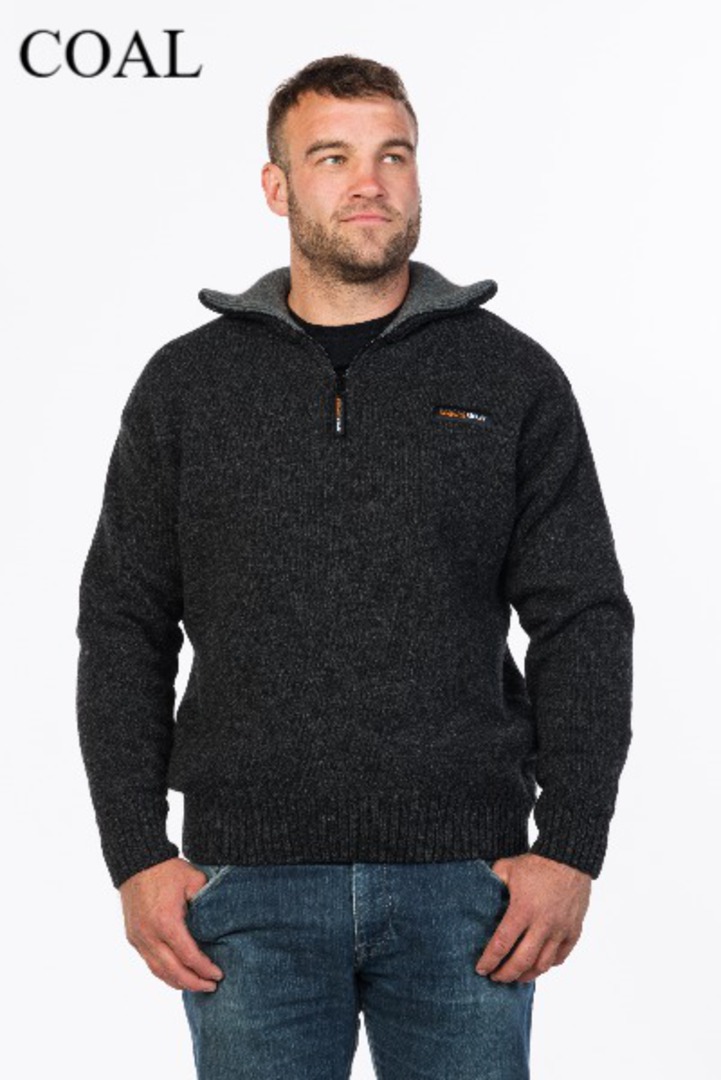 MKM Possum Wool Tasman Zip Jersey image 2